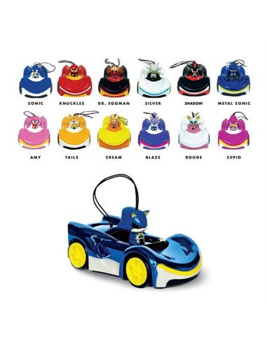 Miniveicolo Sonic assortito 10cm singolo pezzo | shopincasa.it