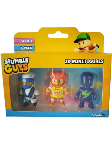 Tumble Guys Set 3 Personaggi Assortiti 3° Serie DIR178176 | shopincasa.it