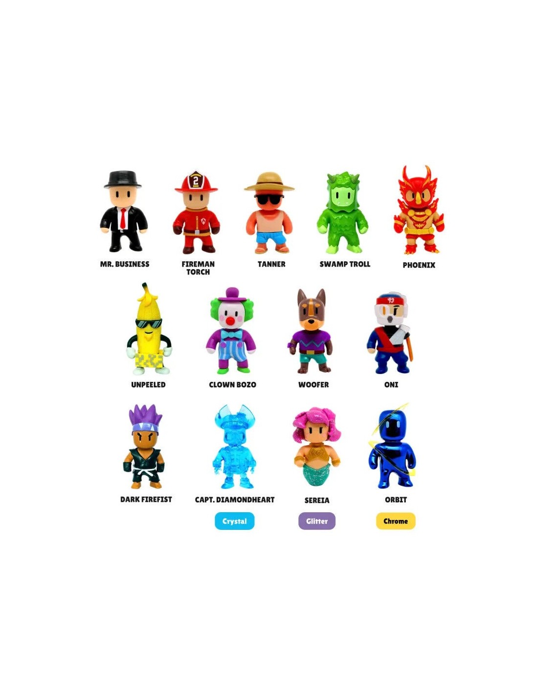 Tumble Guys Set 3 Personaggi Assortiti 3° Serie DIR178176 | shopincasa.it