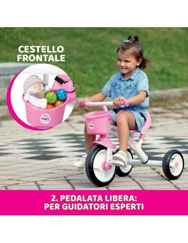 Chicco Triciclo U-GO 2 in 1 – Con Manico Telescopico | Shopincasa.it