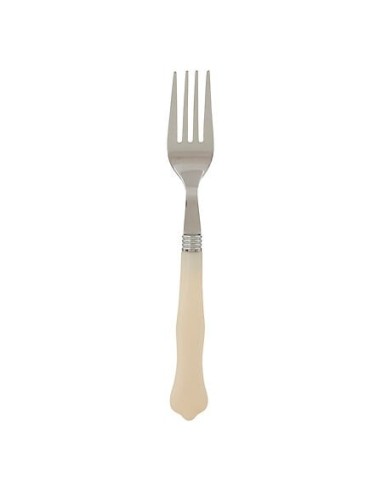 SERVIZI DI POSATE: vendita online Set posate 24 pezzi, acciaio inox, manico avorio, lavabili, Bellissima, 6 forchette, 6 colt...