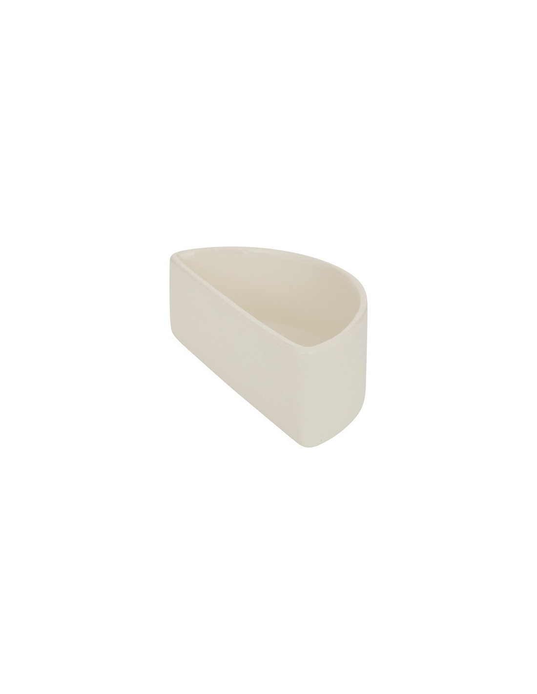 ACCESSORI VARI: vendita online Servizio aperitivo 3 pezzi, stoneware bianco, vassoio con 2 coppette, collezione Elegance, des...