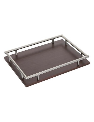 ACCESSORI VARI: vendita online Set cocktail Jules, trasparente, acciaio inox e vetro, con vassoio MDF, collezione Sky Lounge,...