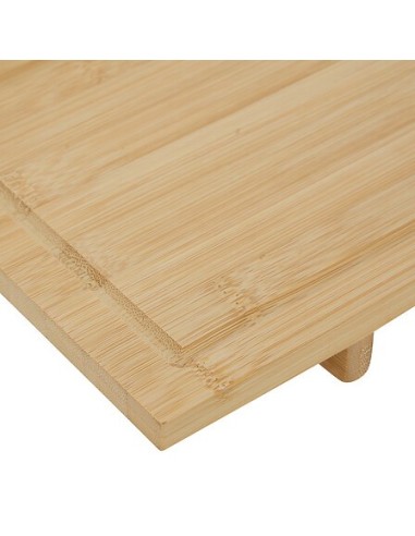 TAGLIERI: vendita online Tagliere da servizio Rio, bambù naturale, rettangolare, 60x20 cm, spesso 3,5 cm, elegante e resisten...