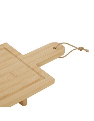 TAGLIERI: vendita online Tagliere da servizio Rio, bambù naturale, rettangolare, 60x20 cm, spesso 3,5 cm, elegante e resisten...