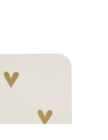 TOVAGLIETTE E TAPPETINI: vendita online Tovaglietta tè floreale, 45x30 cm, colori assortiti, fantasia cuori, lavabile, flessi...