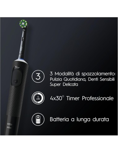 Oral-B Vitality Pro Spazzolini Elettrici – 2 Pezzi Nero e Blu | Shopincasa.it