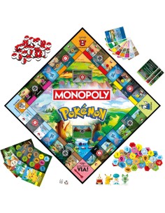 Gioco da tavolo Monopoly Pokémon versione italiana con pedine e carte | shopincasa.it 2