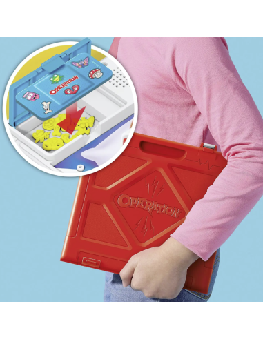 L’Allegro Chirurgo gioco moderno portatile con valigetta e paziente Dario | shopincasa.it