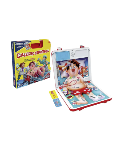 L’Allegro Chirurgo gioco moderno portatile con valigetta e paziente Dario | shopincasa.it