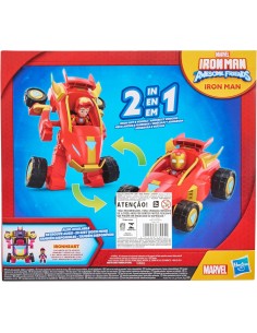 GIOCATTOLO PUBBLICIZZATO: vendita online IRONMAN FRIENDS PERSONAGGIO CON VEICOLO ASSORTITO HASBRO G1257 in offerta 2