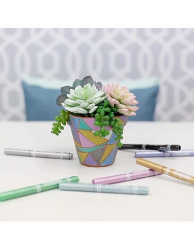 Crayola Pennarelli Metallizzati – 6 Colori Creativi | Shopincasa.it