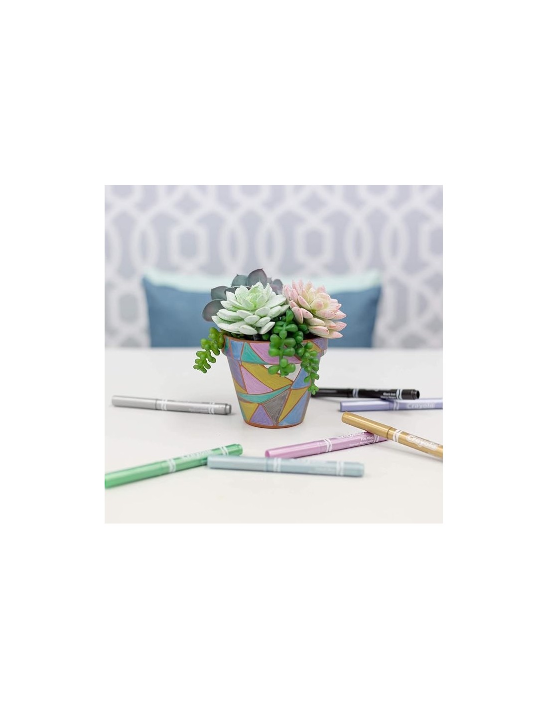 Crayola Pennarelli Metallizzati – 6 Colori Creativi | Shopincasa.it