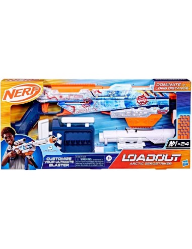Blaster Nerf Arctic Zerostriker con 24 dardi N1 | shopincasa.it