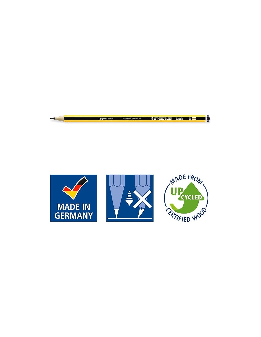 Staedtler Matite B 2 Pezzi BK2D – Scrittura e Disegno | Shopincasa.it