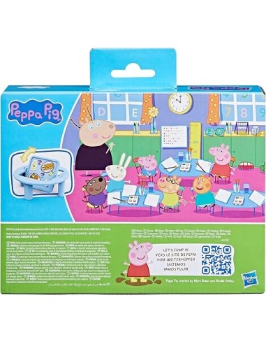 Playset Peppa Pig con 5 figure e tavolo gioco | shopincasa.it