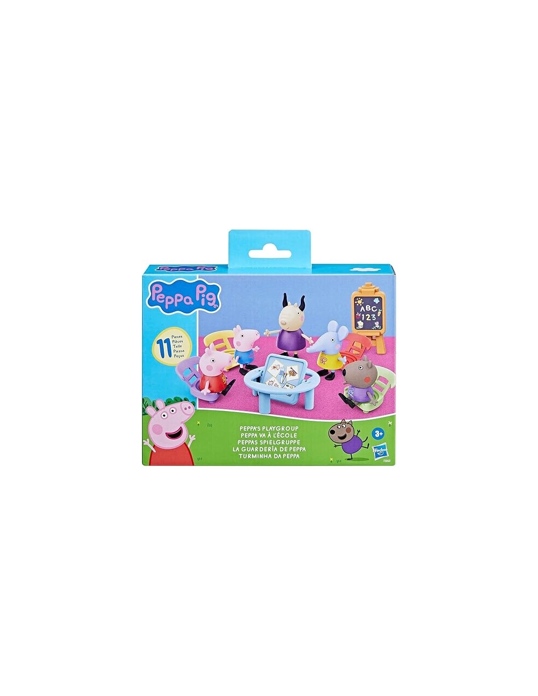 Playset Peppa Pig con 5 figure e tavolo gioco | shopincasa.it