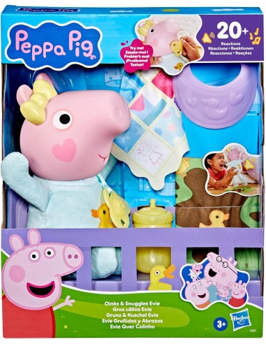 Peppa Pig Bambola Interattiva Baby Evie 28 cm con accessori | shopincasa.i