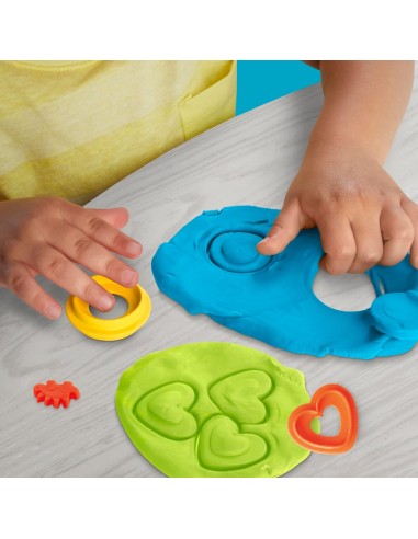 Play-Doh Dinosauro Forme e Colori con 6 vasetti di pasta modellabile e accessori | shopincasa.it