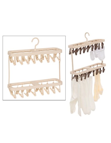 STENDIBIANCHERIA 206769 32 MOLLETTE 40X12X43CM BEIGE
