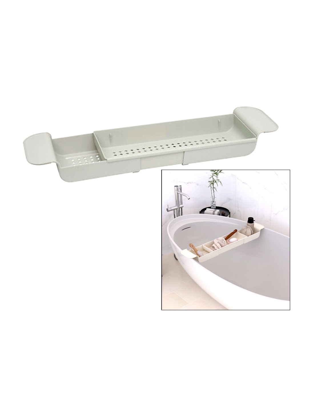 MENSOLA VASCA 206975 PLASTICA 55X17CM GRIGIO
