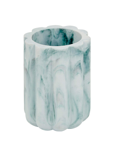 PORTASPAZZOLINI 213321 MARBY 8X11CM RESINA BIANCO