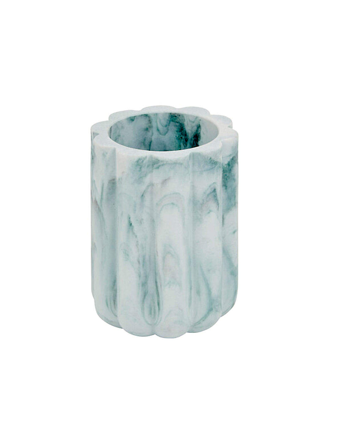 PORTASPAZZOLINI 213321 MARBY 8X11CM RESINA BIANCO