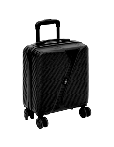 TROLLEY 213501 ABS NERO CON RUOTE 36X20X45CM