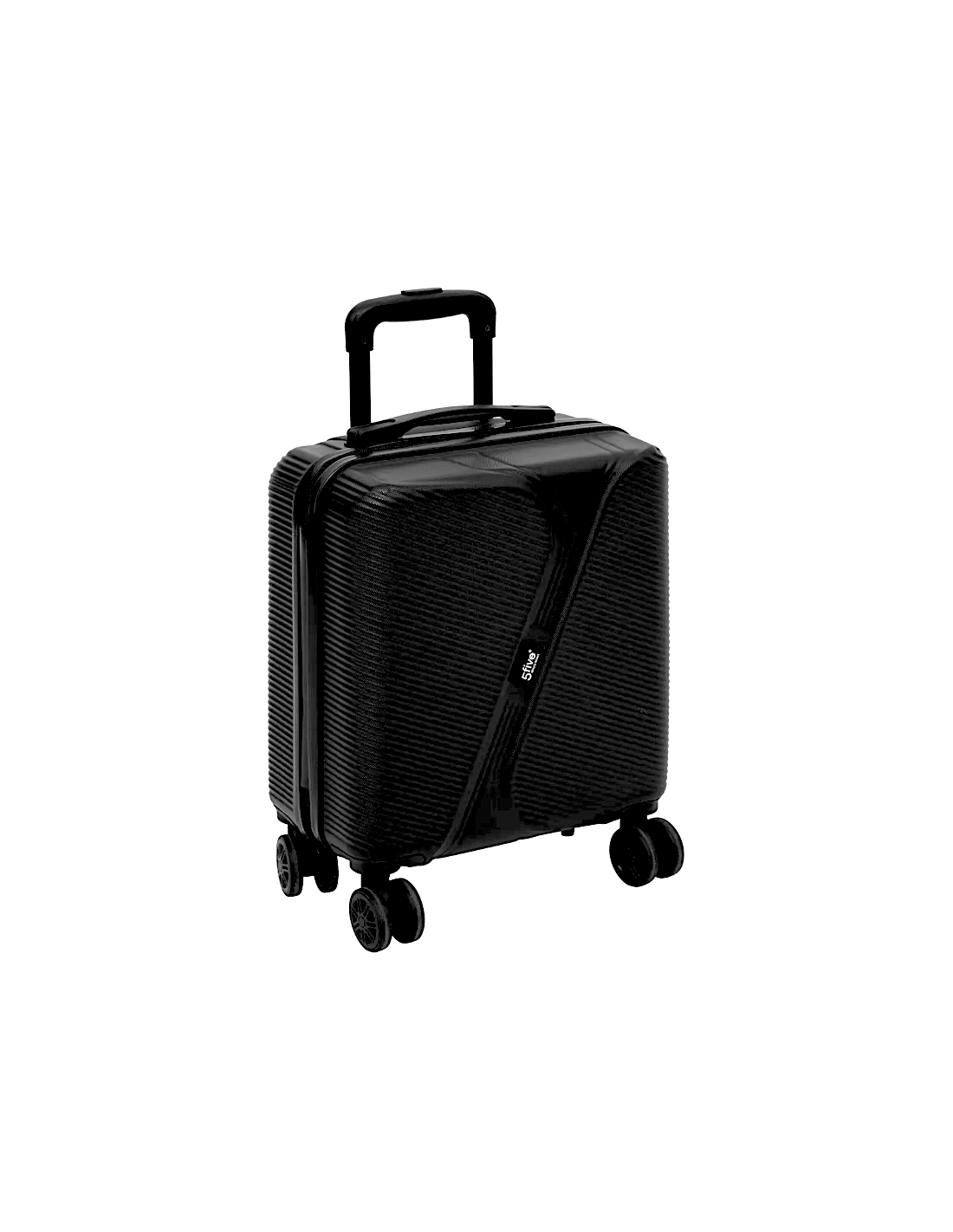 TROLLEY 213501 ABS NERO CON RUOTE 36X20X45CM