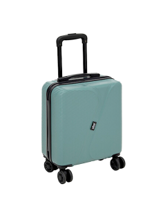 TROLLEY 213501B ABS VERDE CON RUOTE 36X20X45CM