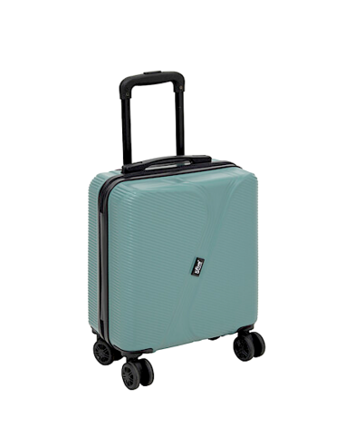 TROLLEY 213501B ABS VERDE CON RUOTE 36X20X45CM
