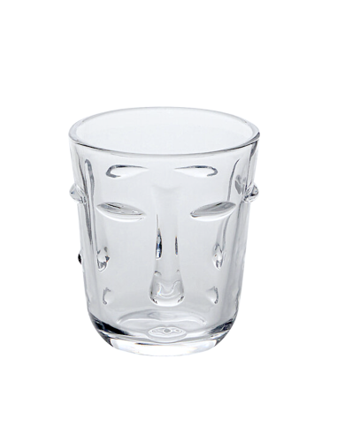 Set 6 bicchieri bassi Face trasparente 30 cl – shopincasa.it