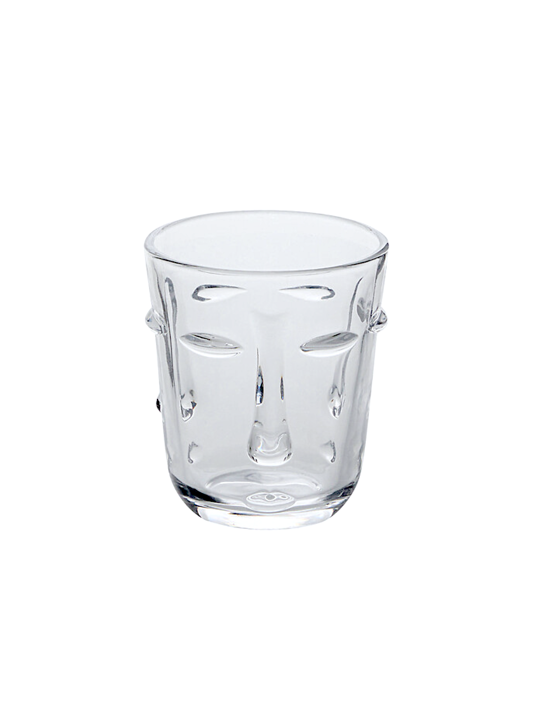 Set 6 bicchieri bassi Face trasparente 30 cl – shopincasa.it