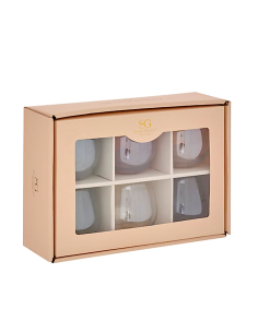 CONF 6 BICCHIERI BASSI 203471 LUCIA 45CL MULTICOLOR