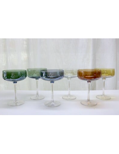 Set 6 coppe champagne Lucia in vetro – shopincasa.it