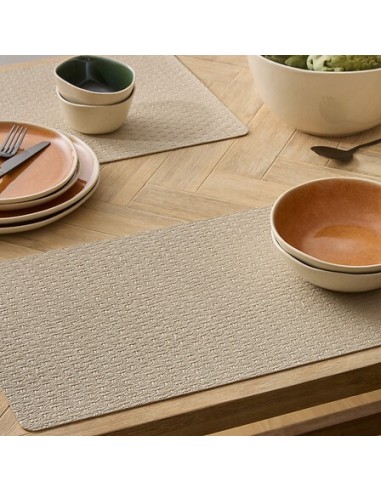 TOVAGLIETTE E TAPPETINI: vendita online Tovaglietta Ely, 49 x 33 cm, Beige, PU, Elegante, Facile da pulire in offerta
