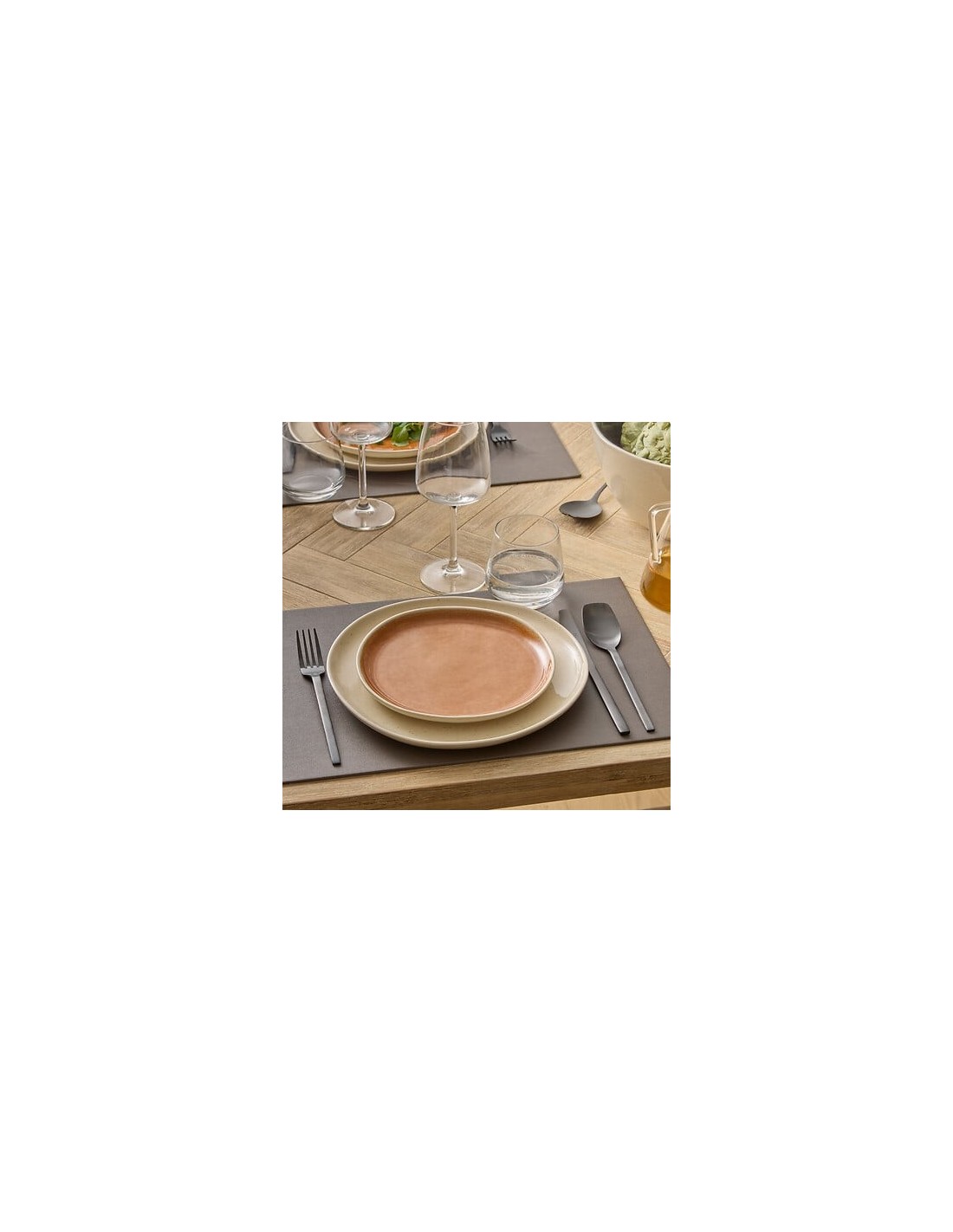PIATTI: vendita online Piatto da Dessert Wonja, Ø 21 cm, Ocra, Faience, Collezione Wonja, Stile Etnico in offerta