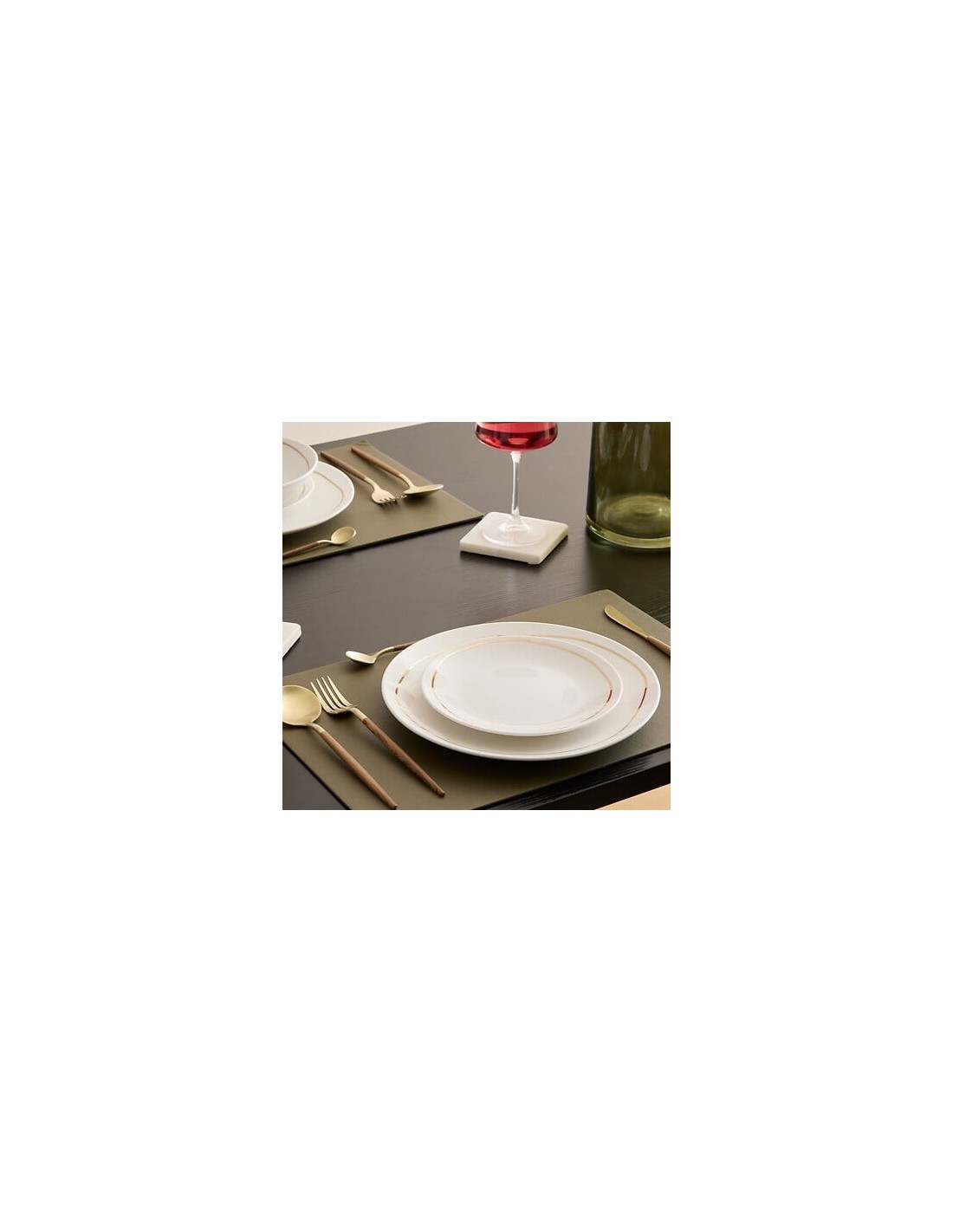 PIATTI: vendita online Piatto da Dessert Selena, Ø 18 cm, Bianco, Porcellana, Elegante, Compatto in offerta