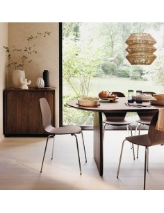 PIATTI: vendita online Piatto Fondo Wonja, Ø 19 cm, Ocra, Faience, Collezione Wonja, Stile Naturale in offerta
