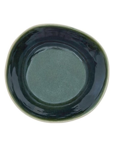 PIATTI: vendita online Piatto Fondo Wonja, Ø 19 cm, Verde, Faience, Collezione Wonja, Stile Naturale in offerta