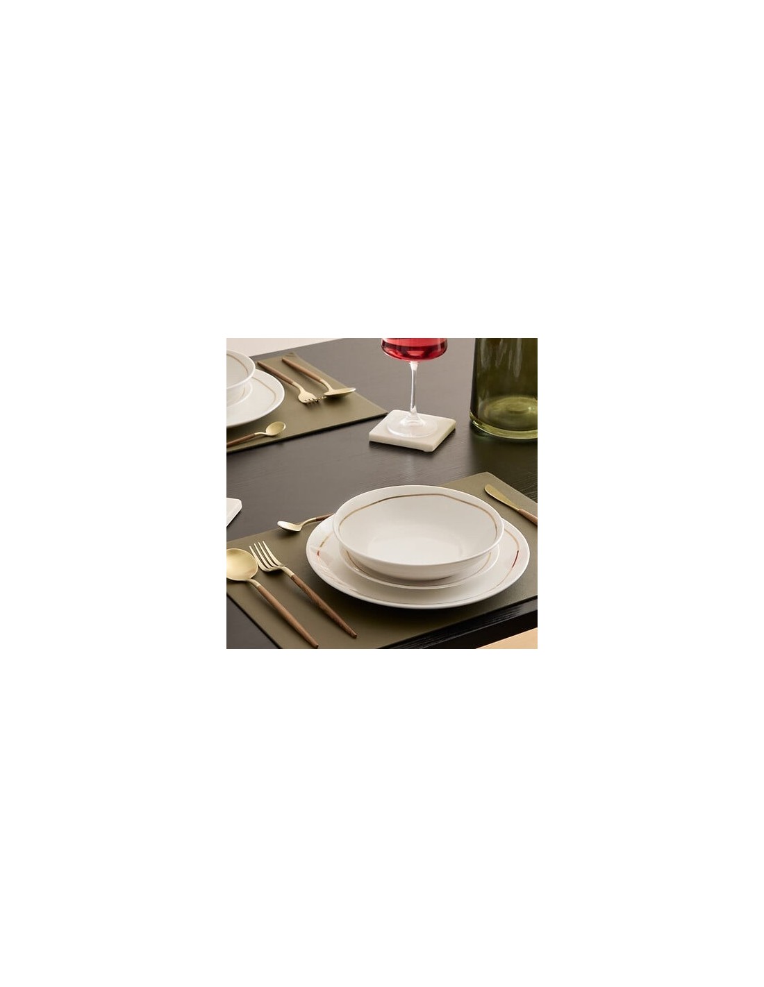 PIATTI: vendita online Piatto Fondo Selena, Ø 20 cm, Bianco, Porcellana, Elegante e Versatile in offerta