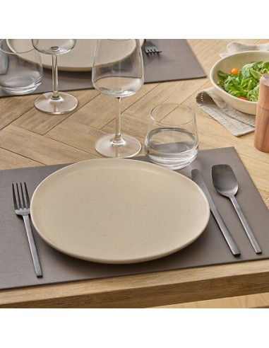 PIATTI: vendita online Piatto piano, Wonja, diametro 27 cm, crema, faience, 27 x 26,4 x 2,1 cm in offerta