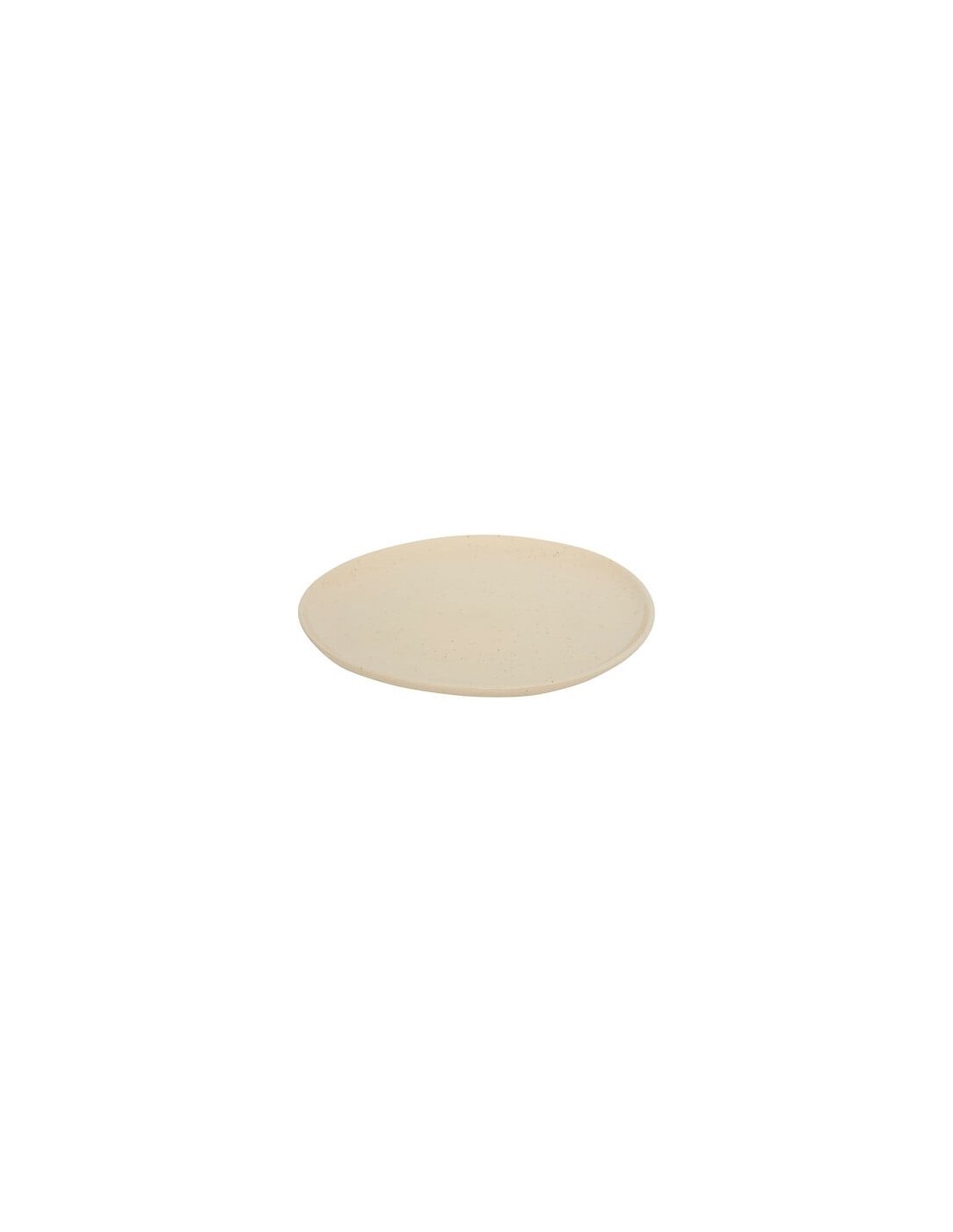PIATTI: vendita online Piatto piano, Wonja, diametro 27 cm, crema, faience, 27 x 26,4 x 2,1 cm in offerta