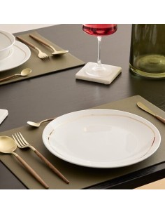 PIATTI: vendita online Piatto piano, Selena, diametro 26 cm, bianco, porcellana, 26,8 x 2,7 cm in offerta