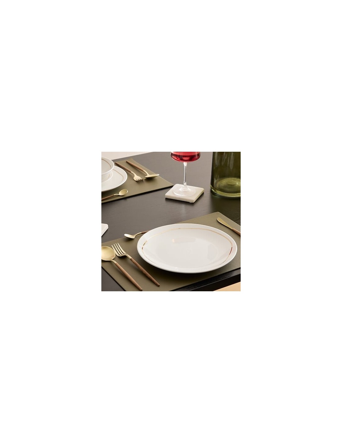 PIATTI: vendita online Piatto piano, Selena, diametro 26 cm, bianco, porcellana, 26,8 x 2,7 cm in offerta