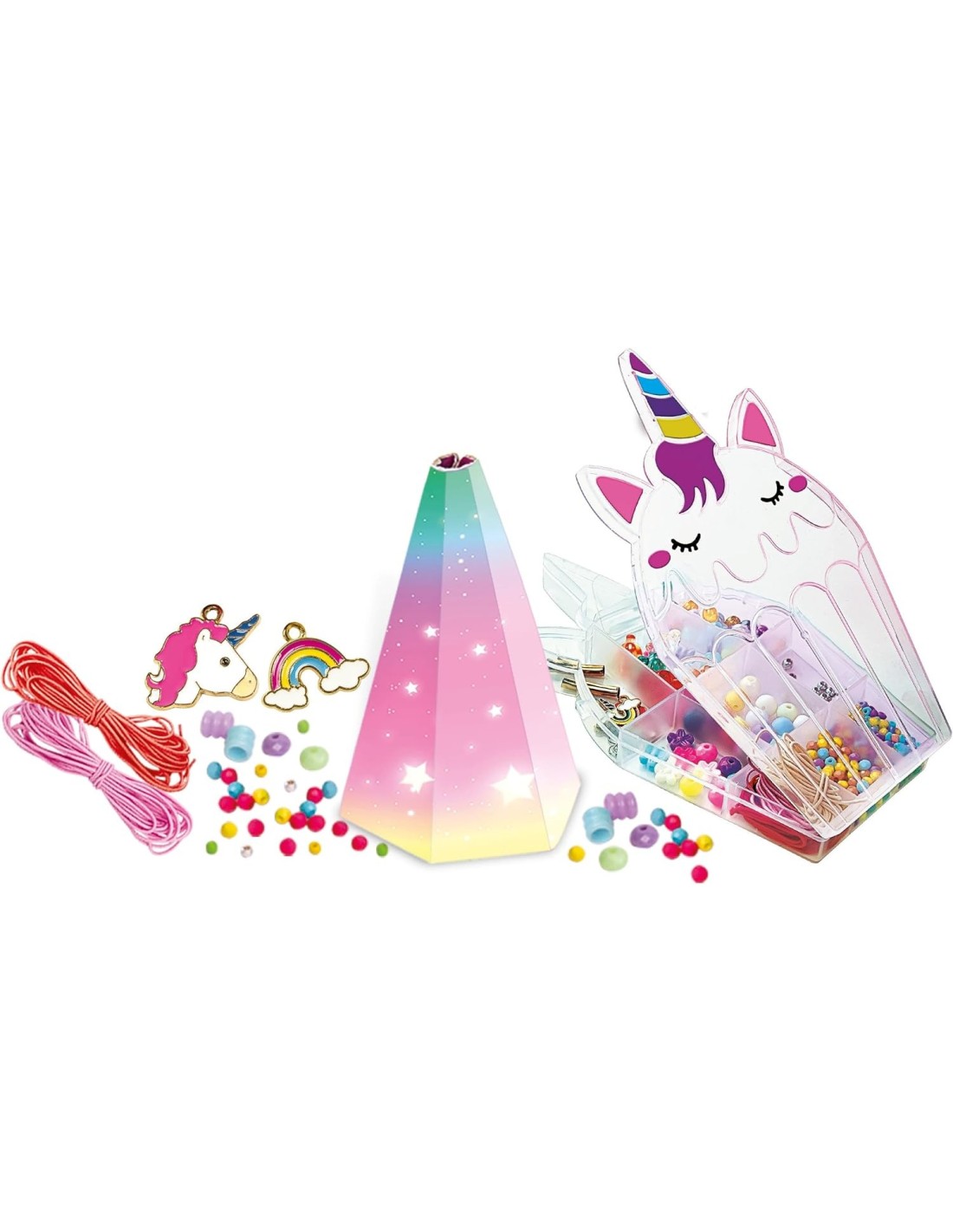 GIOCHI GIRL: vendita online Crazy Chic – Kit Braccialetti Unicorno e Arcobaleno per Bambini +7 Anni in offerta