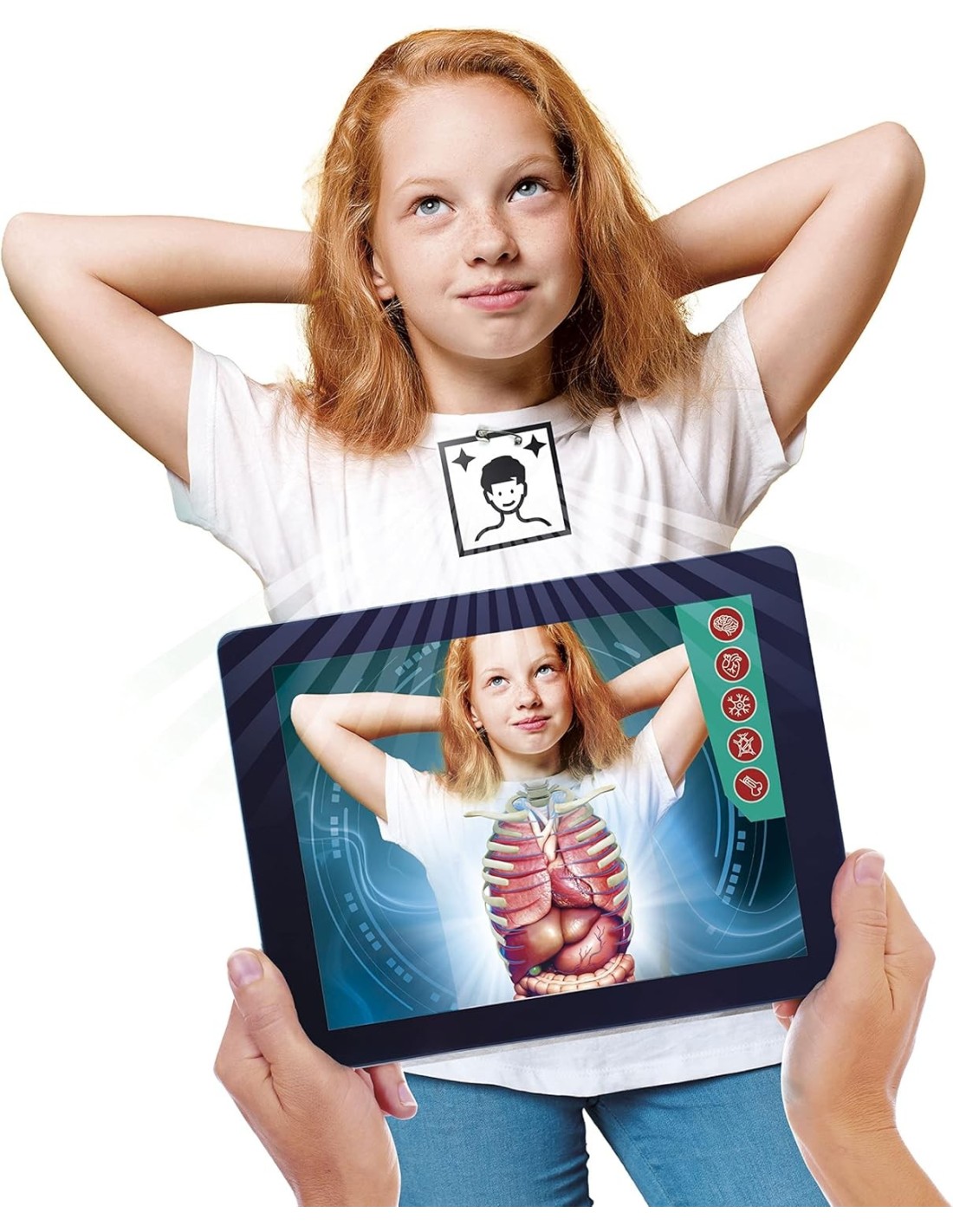 PRESCOLARI: vendita online Scienza e Gioco Super Anatomia – Kit Educativo Anatomia Umana con App AR per Ragazzi 8+ Anni in of...
