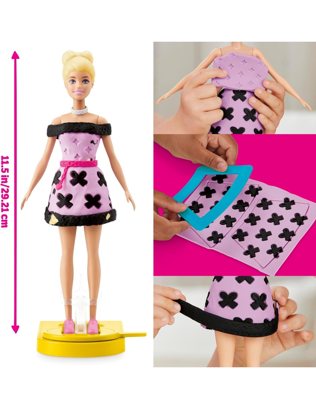GIOCATTOLO PUBBLICIZZATO: vendita online Play‑Doh Barbie Designer Fashion Show – Set Atelier & Sfilata + Barbie in offerta