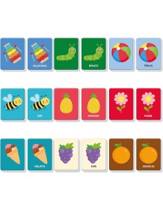 PRESCOLARI: vendita online Clementoni Primo Memo Flashcards – Carte Educative per la Memoria in offerta 2