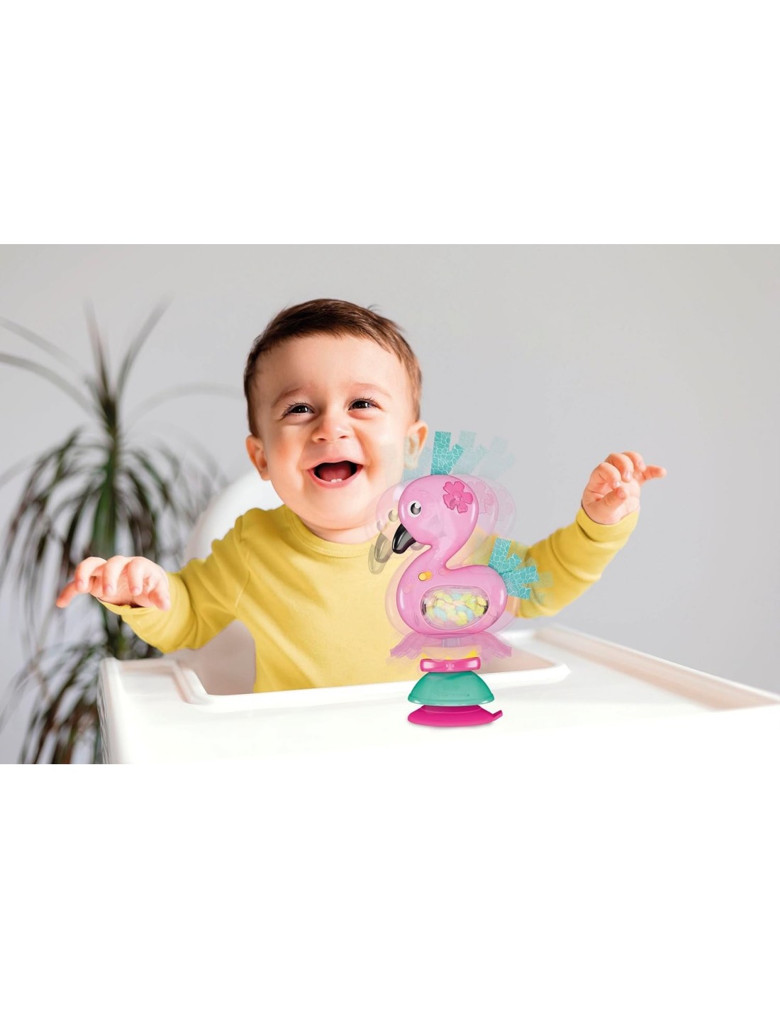 INFANZIA: vendita online Clementoni Fancy Flamingo Sonaglino Interattivo per Prima Infanzia – Melodie e Colori Stimolanti in ...